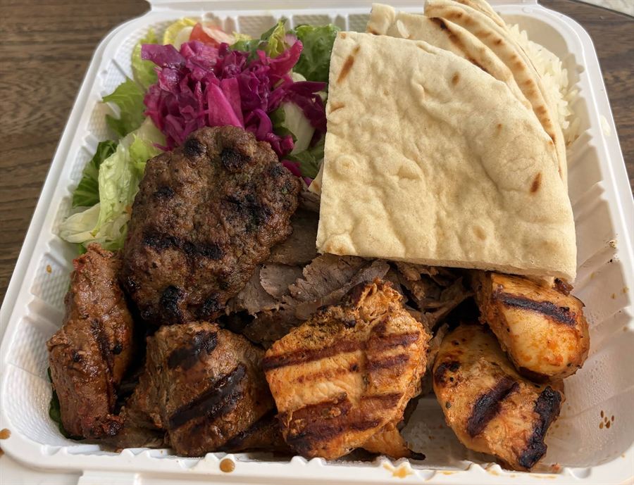 Mediterranean Combo Kebab