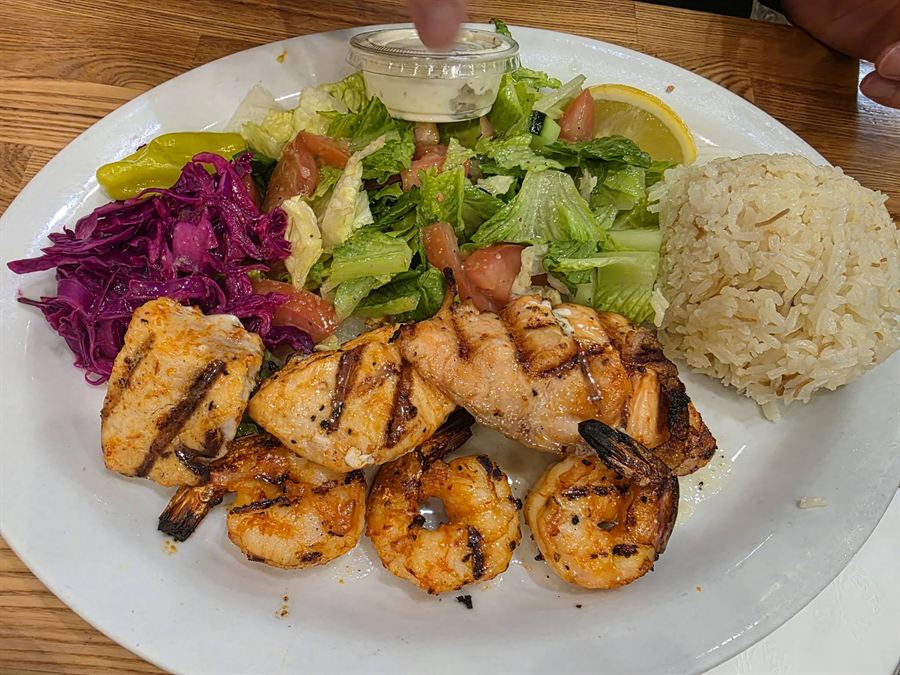 Seafood Combo Plate